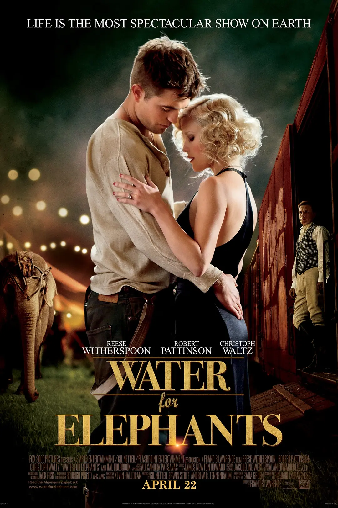 大象的眼泪 Water for Elephants
