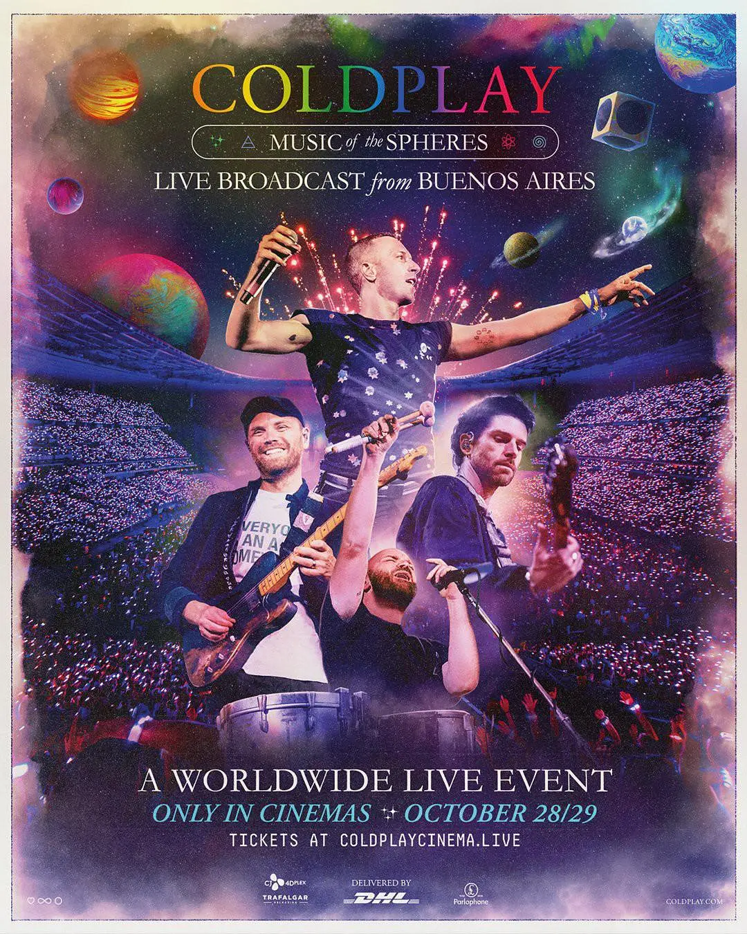 酷玩乐队:音乐星球:来自布宜诺斯艾利斯的直播 Coldplay: Music of the Spheres: Live Broadcast from Buenos Aires