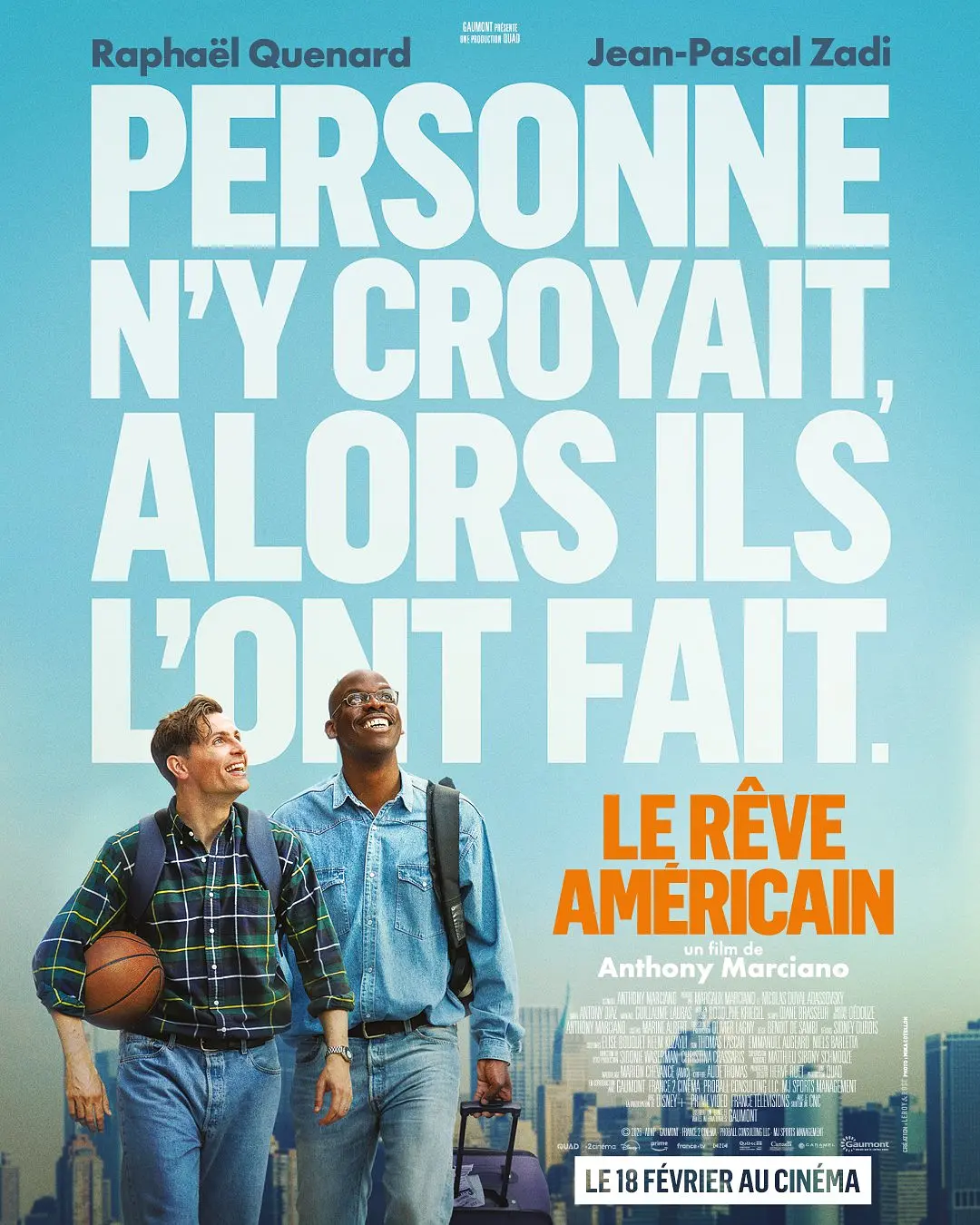 扣篮梦工厂 Le Rêve américain影片海报