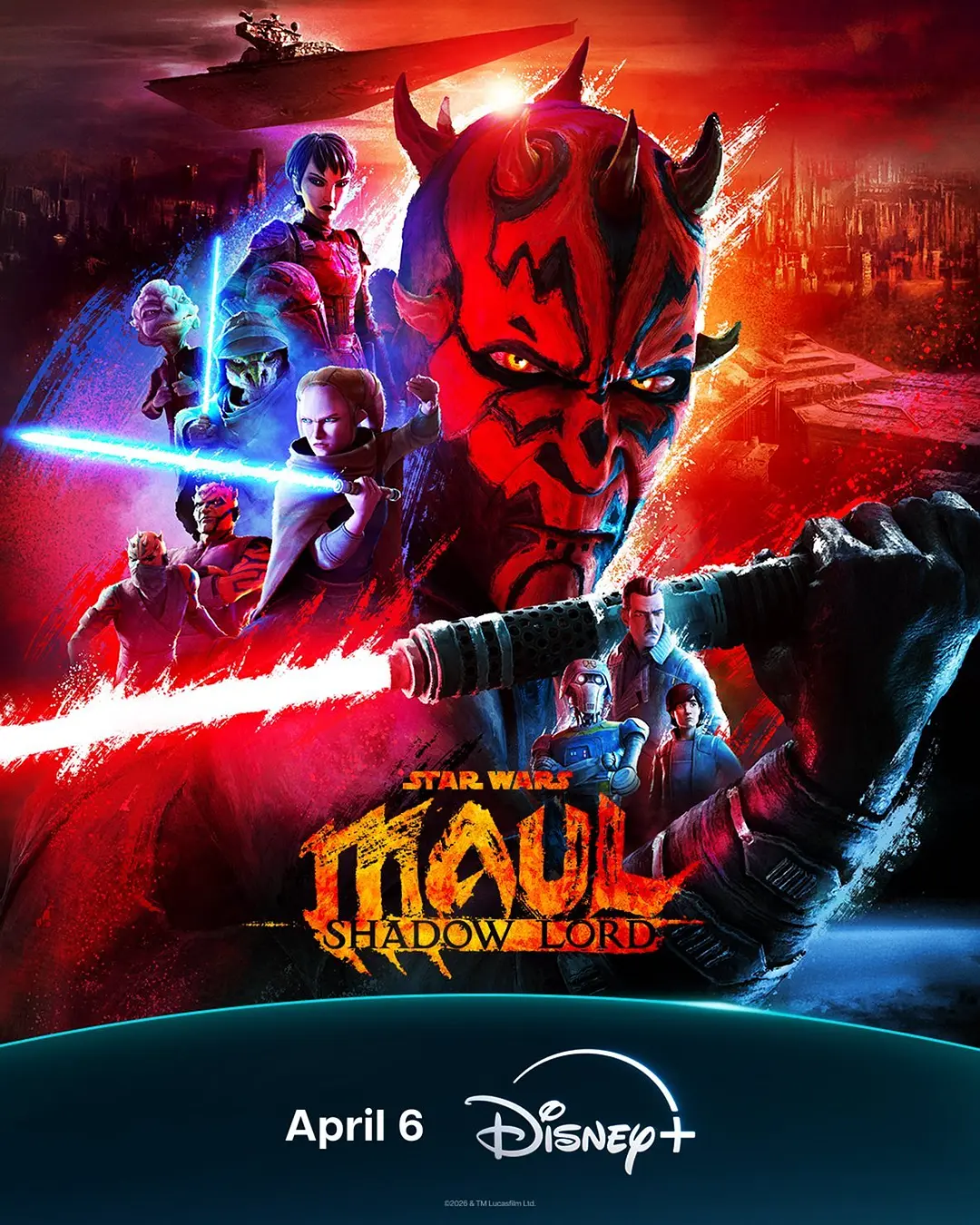星球大战:摩尔-暗影之王 Maul: Shadow Lord影片海报
