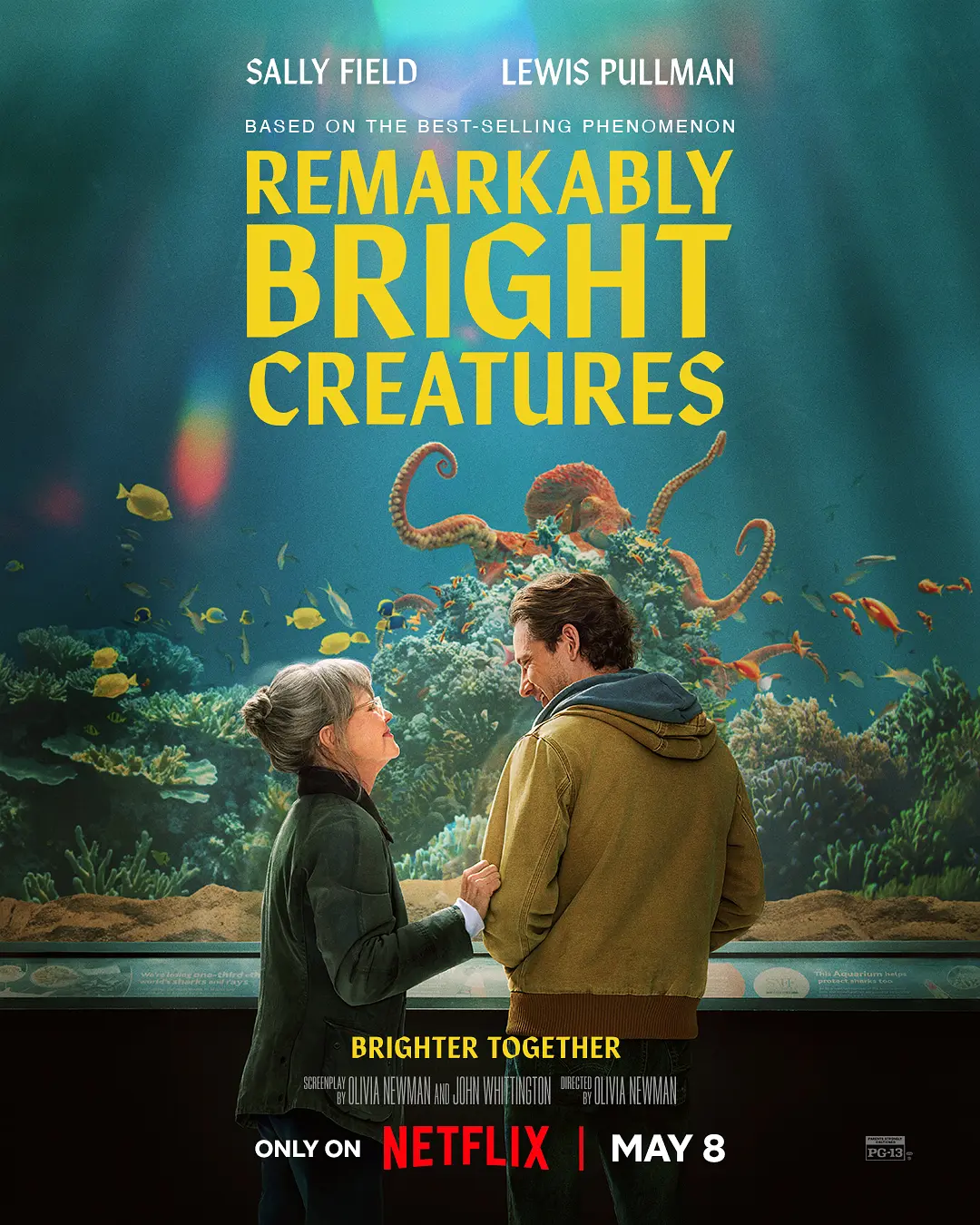 尤为明亮的生物 Remarkably Bright Creatures影片海报