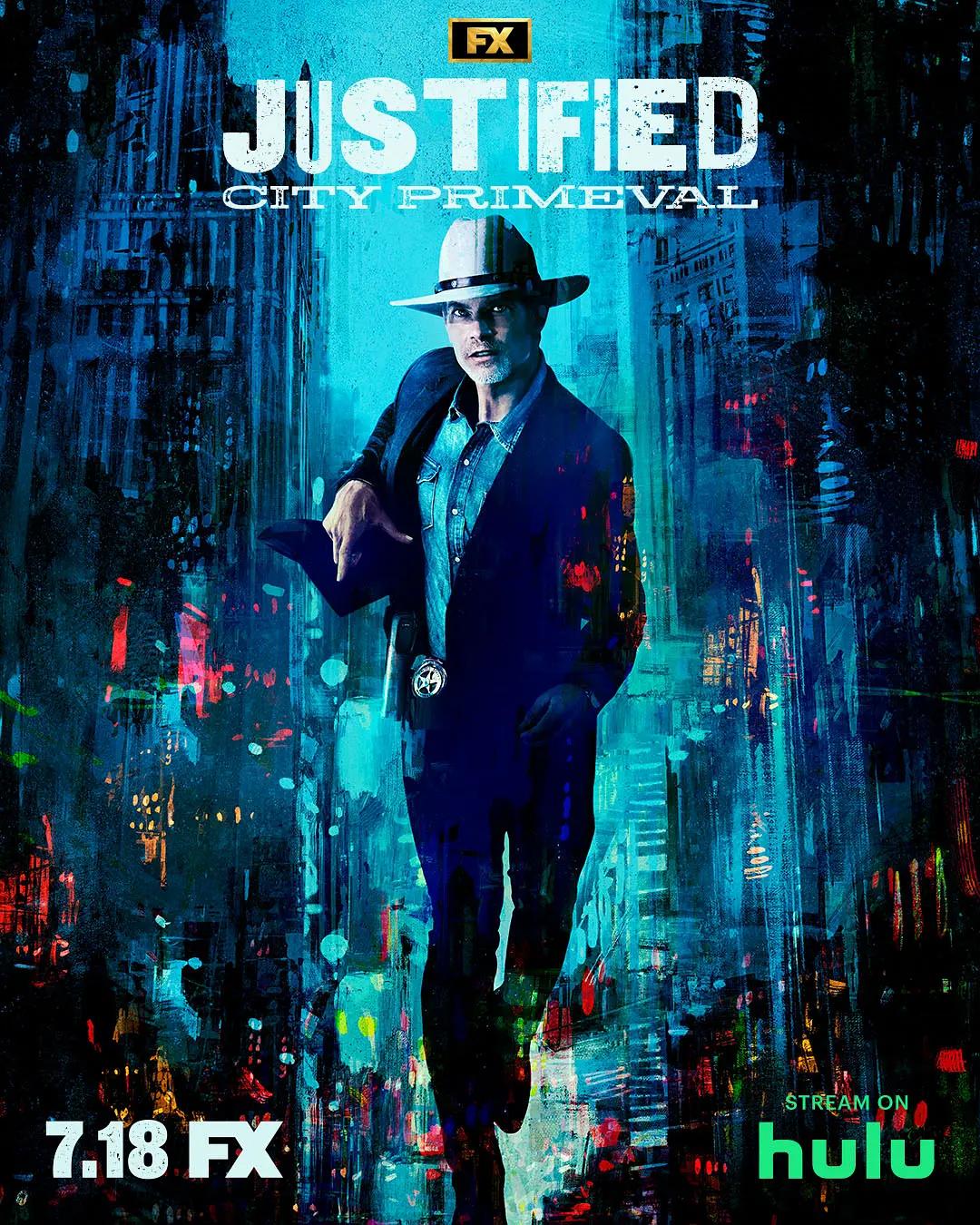 火线警探:原始城市 Justified: City Primeval影片海报