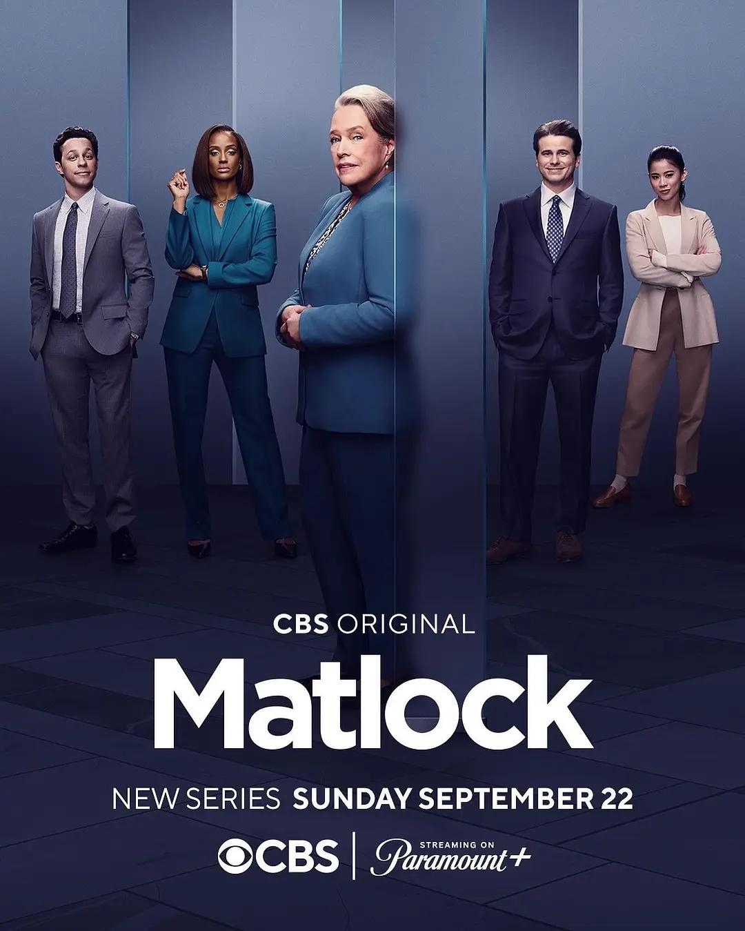 老练律师 第一季 Matlock Season 1影片海报