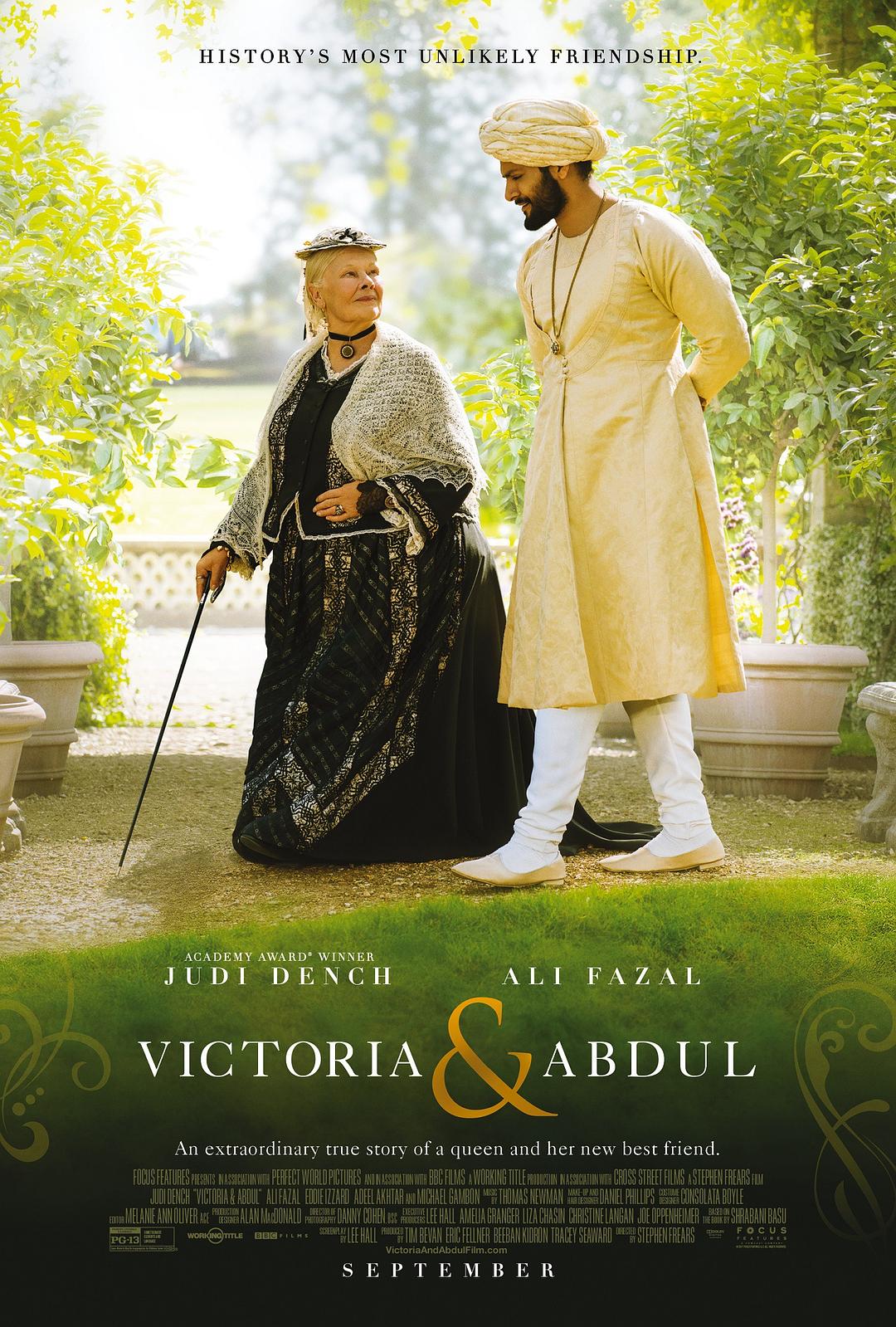 维多利亚与阿卜杜勒 Victoria and Abdul影片海报
