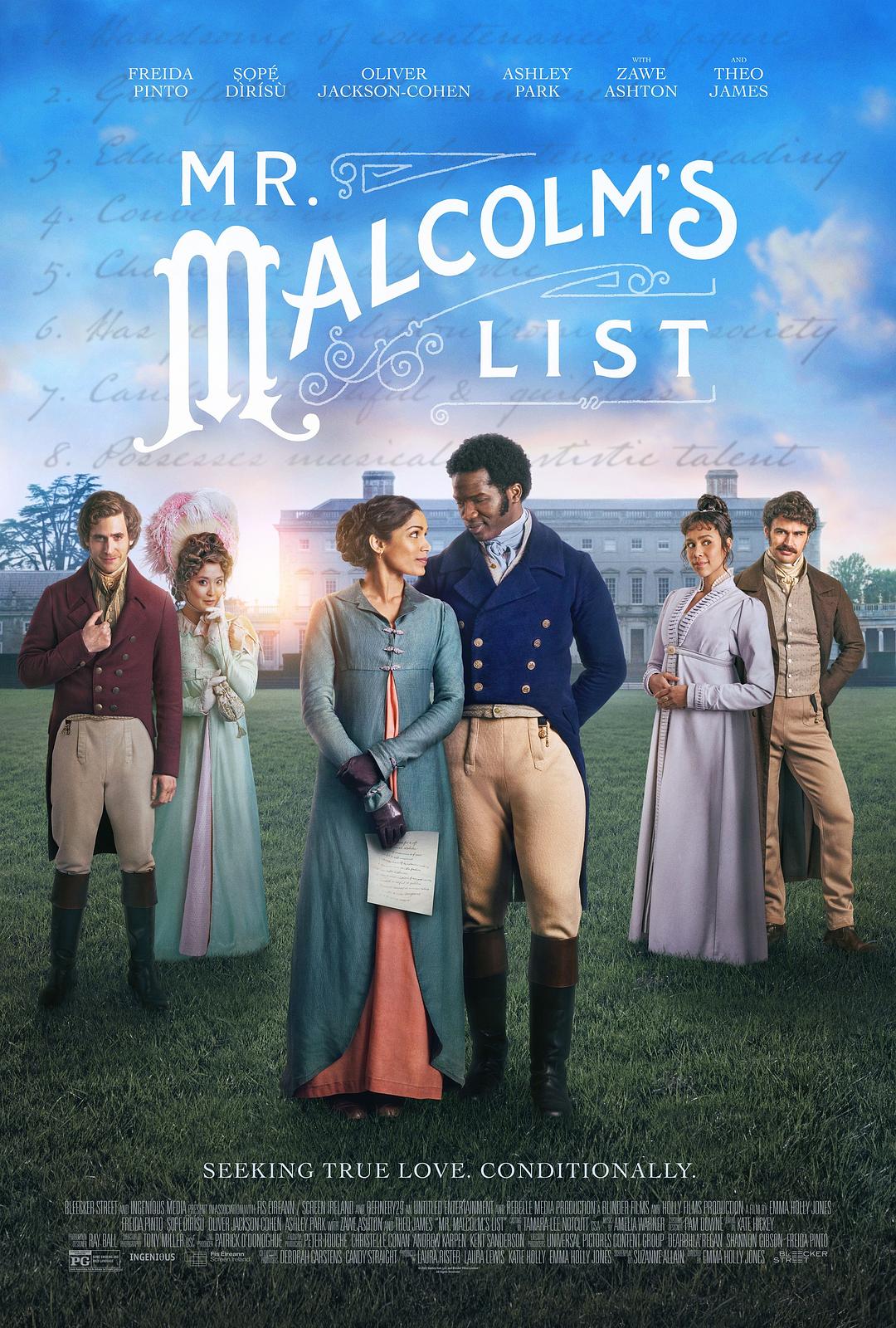 马尔科姆先生的清单 Mr. Malcolm’s List影片海报