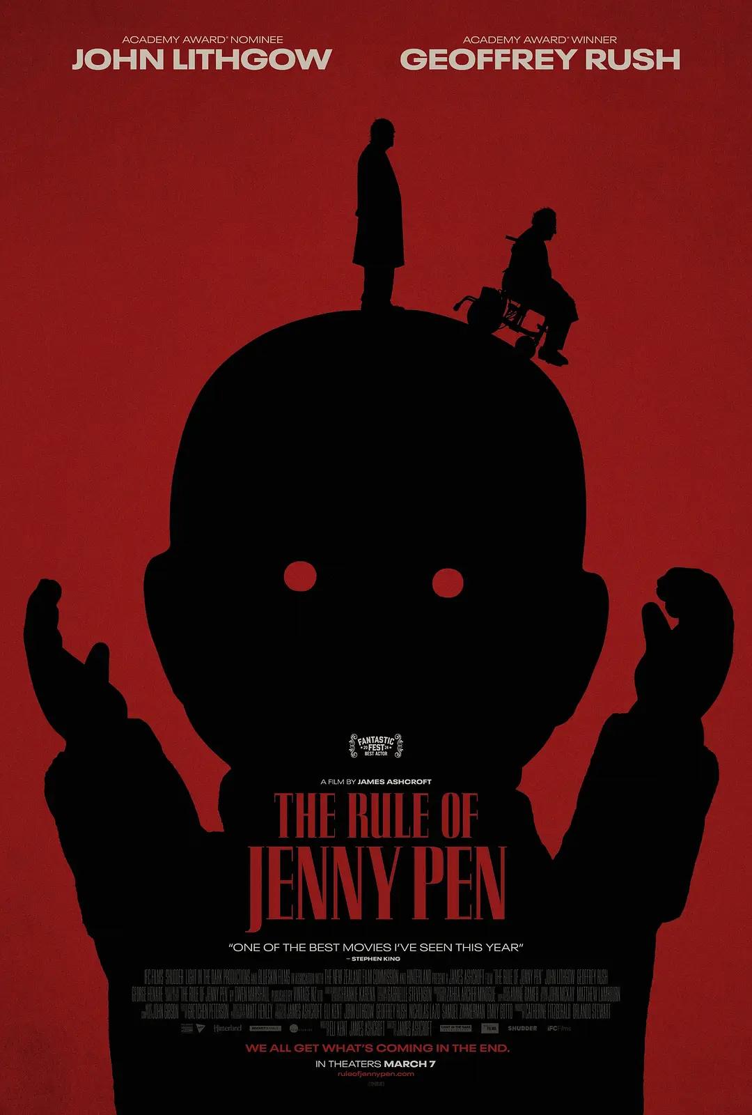 珍妮潘的规则 The Rule of Jenny Pen影片海报