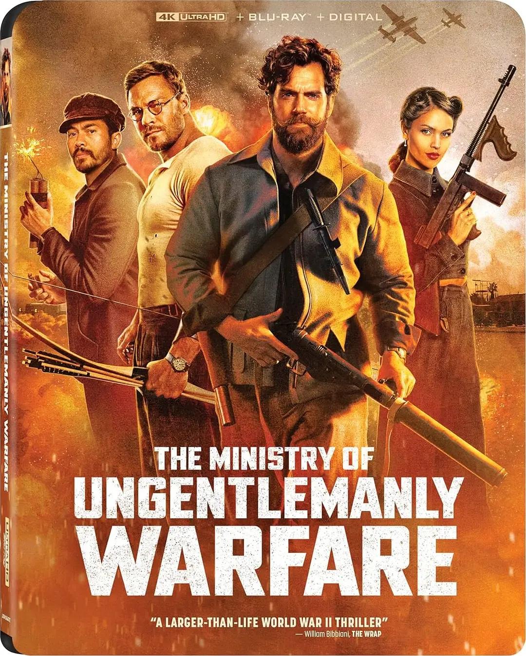 盟军敢死队 The Ministry of Ungentlemanly Warfare影片海报