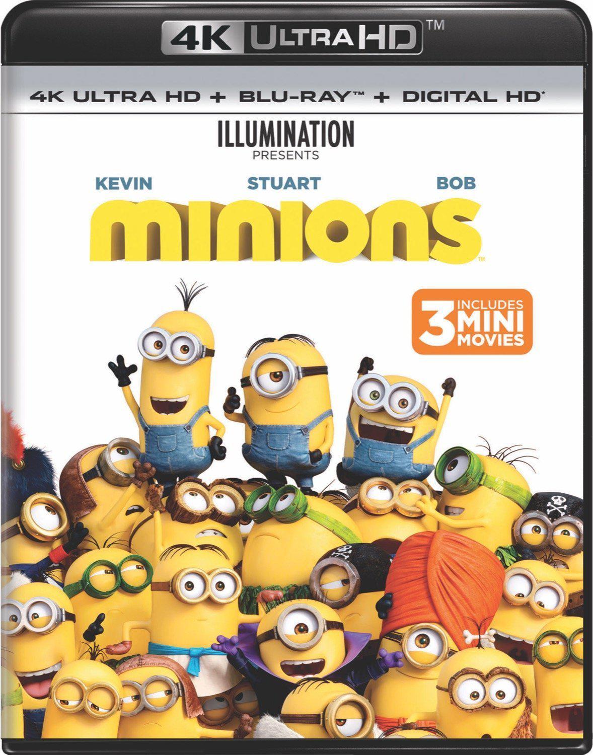 小黄人大眼萌 Minions影片海报