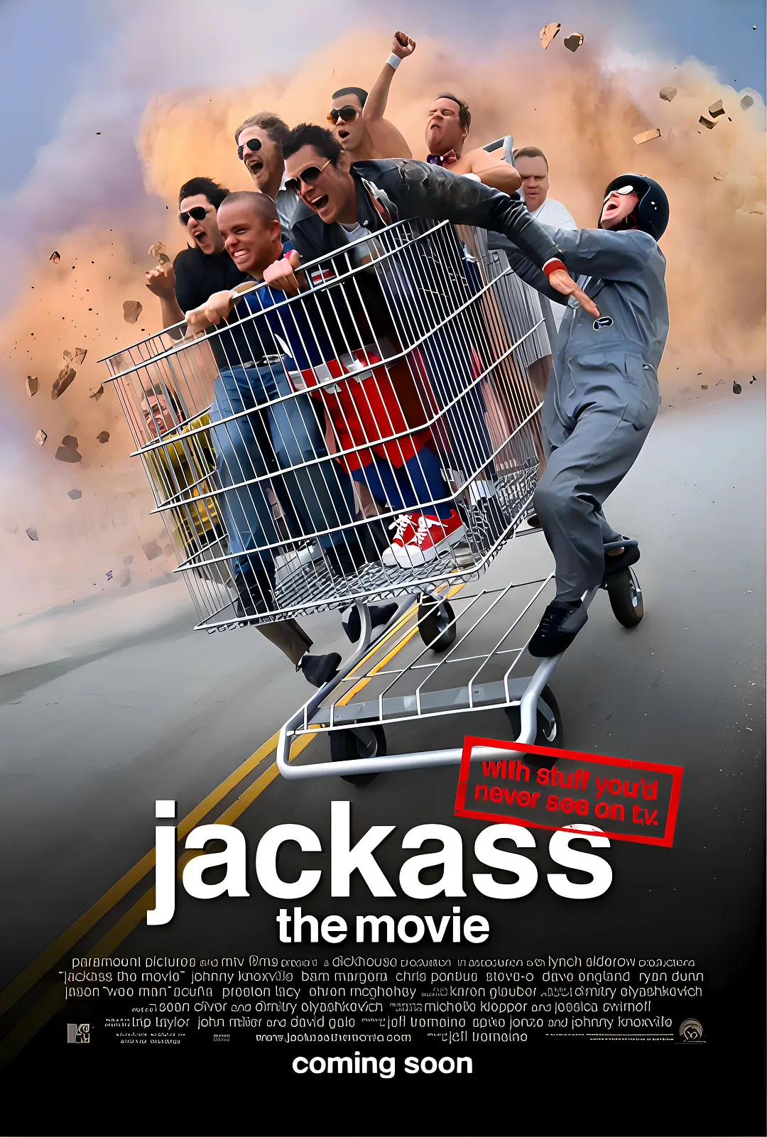 蠢蛋搞怪秀 Jackass: The Movie影片海报