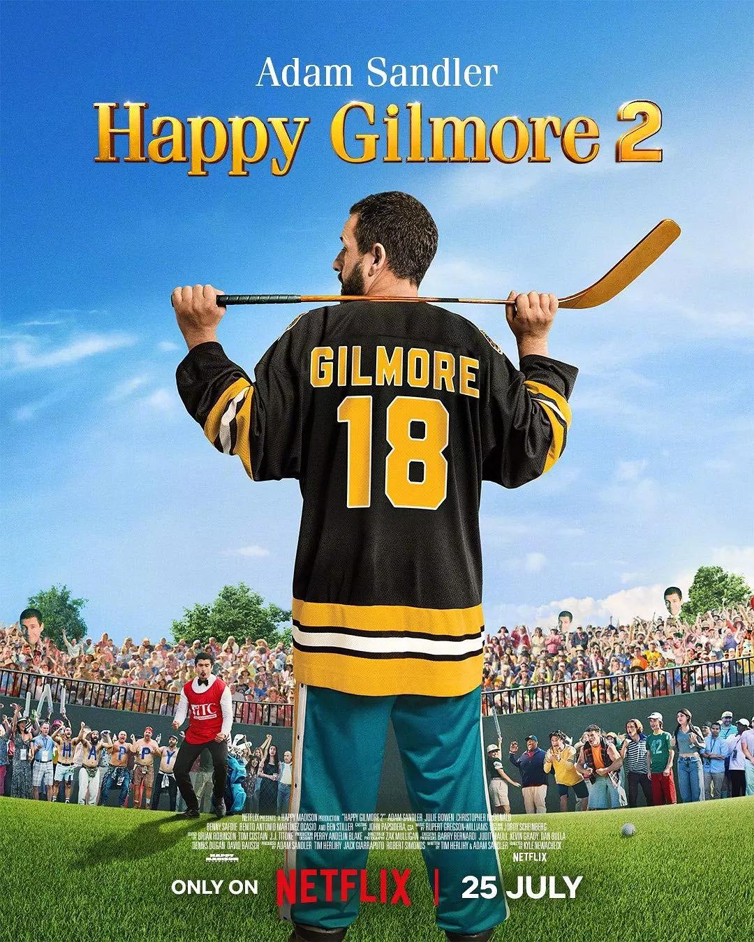高尔夫球也疯狂2 Happy Gilmore 2影片海报