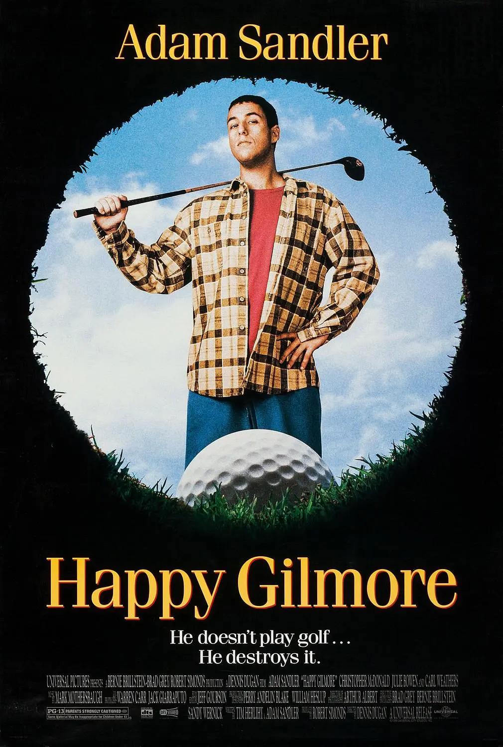 高尔夫球也疯狂 Happy Gilmore影片海报