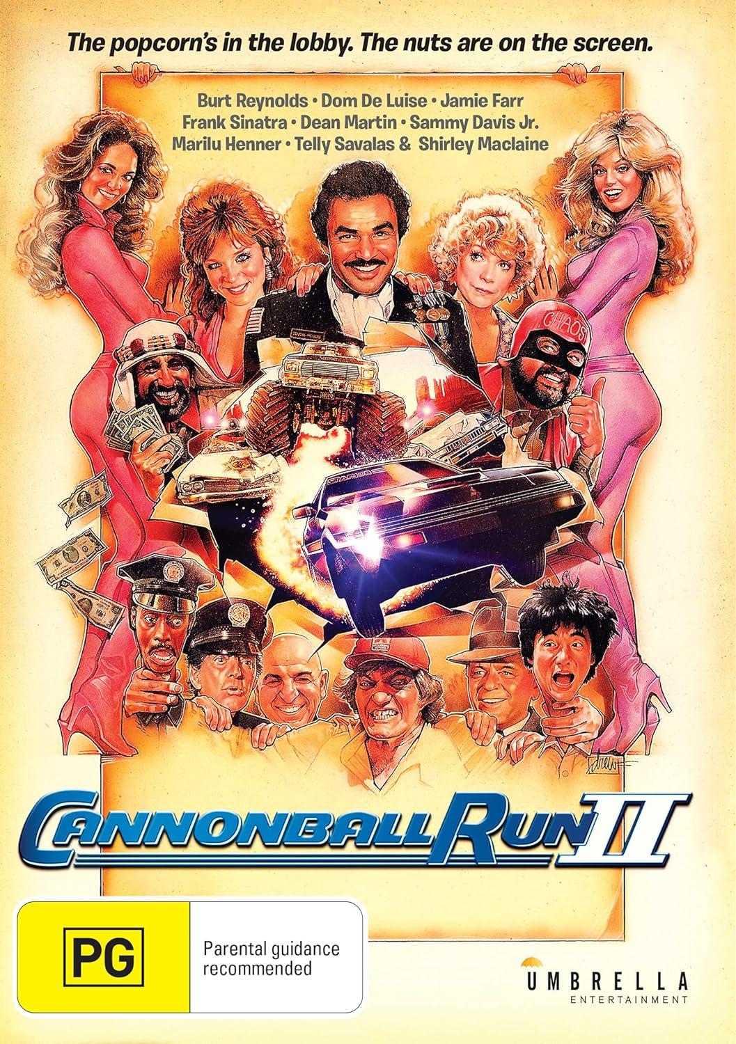 炮弹飞车2 Cannonball Run II影片海报