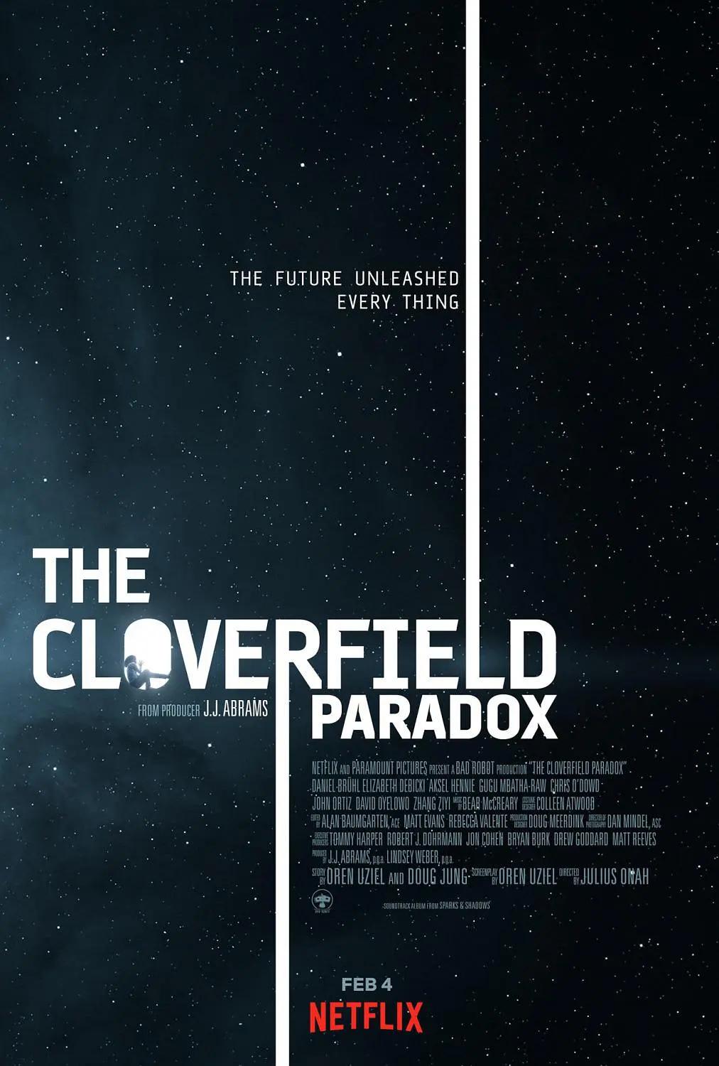 科洛弗悖论 The Cloverfield Paradox影片海报