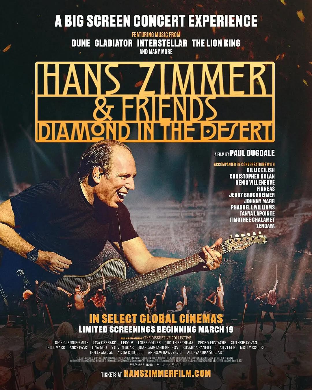 汉斯·季默与朋友们：沙漠之钻 Hans Zimmer & Friends: Diamonds in the Desert