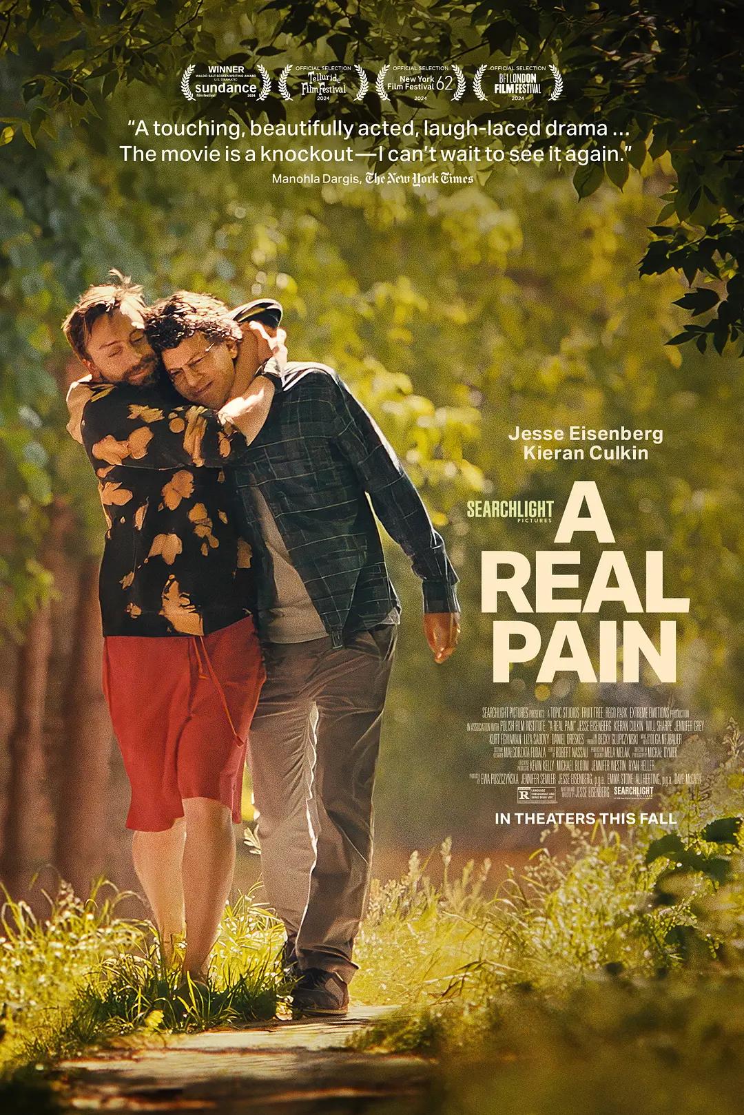 真正的痛苦 A Real Pain影片海报