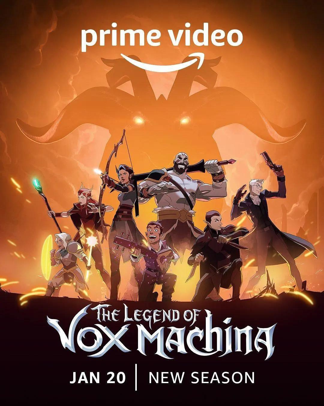 机械之声的传奇 第二季 The Legend of Vox Machina Season 2影片海报