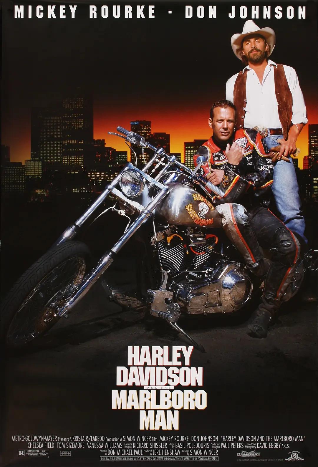 铁汉狂奔 Harley Davidson and the Marlboro Man影片海报