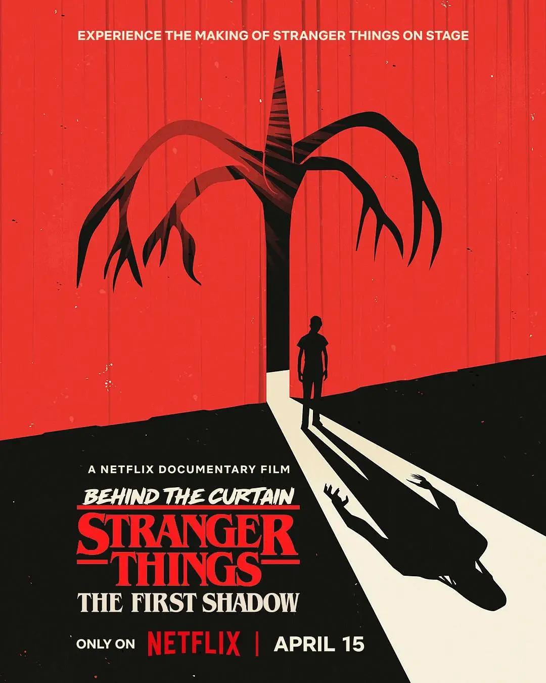 《怪奇物语:第一道阴影》舞台剧幕后 Behind the Curtain: Stranger Things: The First Shadow影片海报