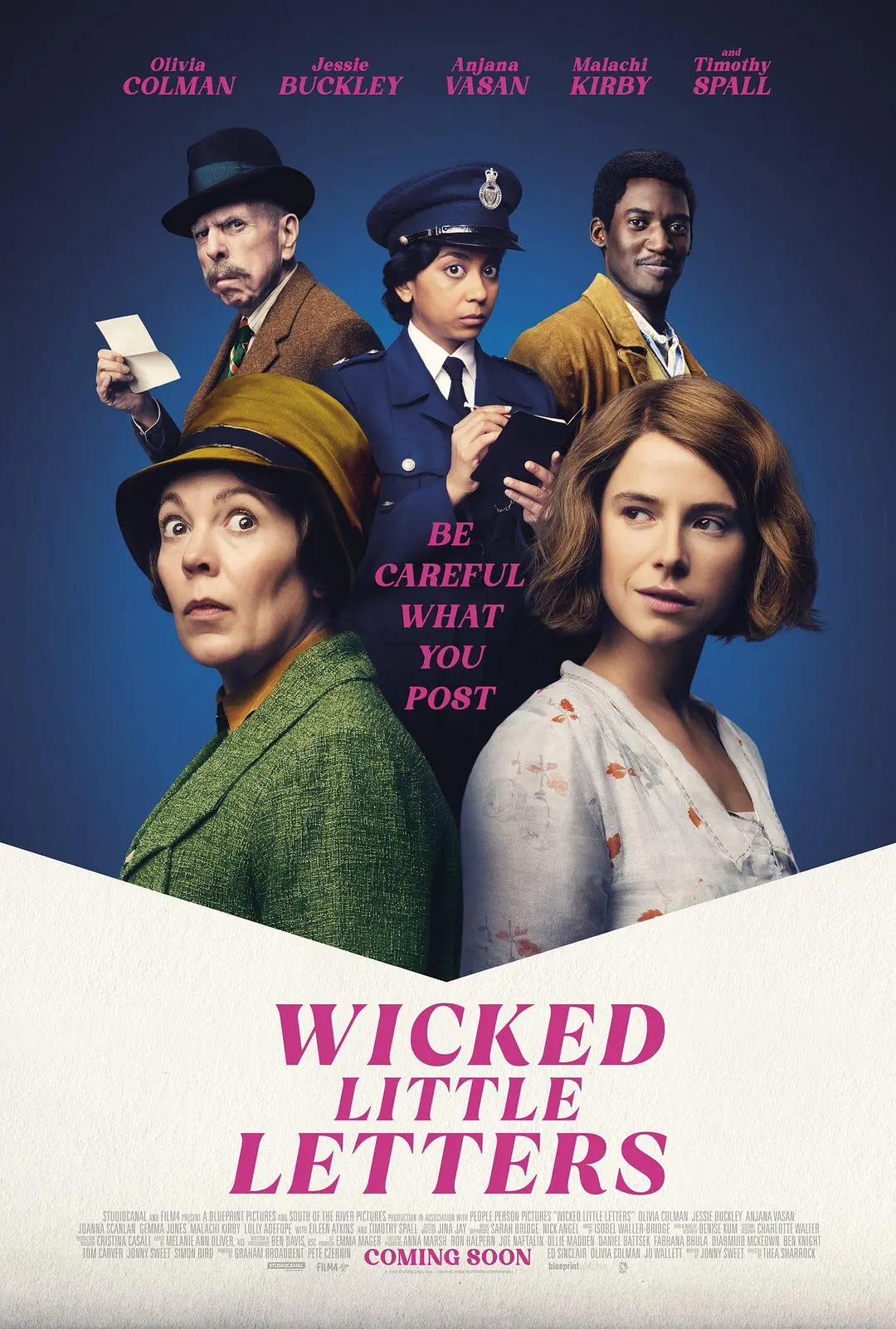 小小恶信件 Wicked Little Letters影片海报