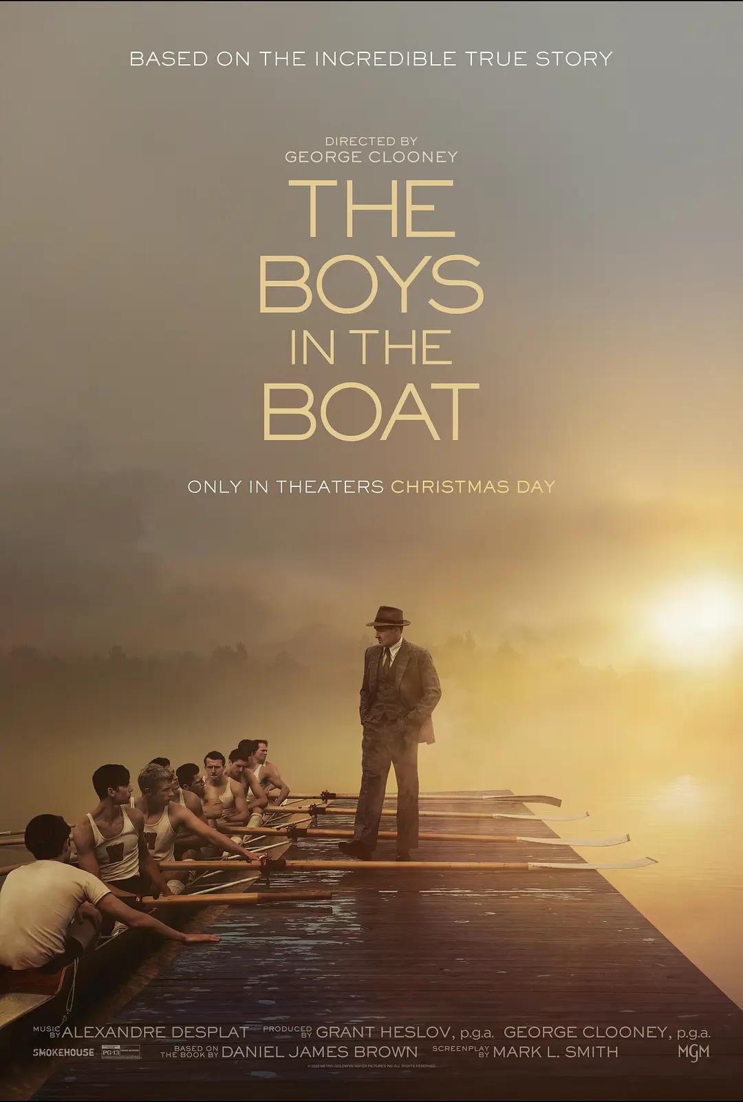 赛艇男孩 The Boys in the Boat影片海报