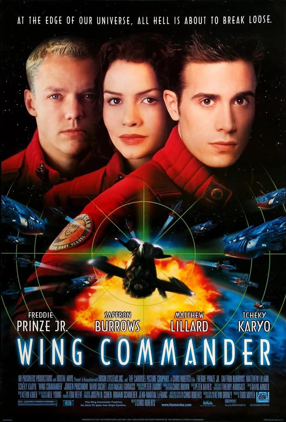 激战星河 Wing Commander影片海报