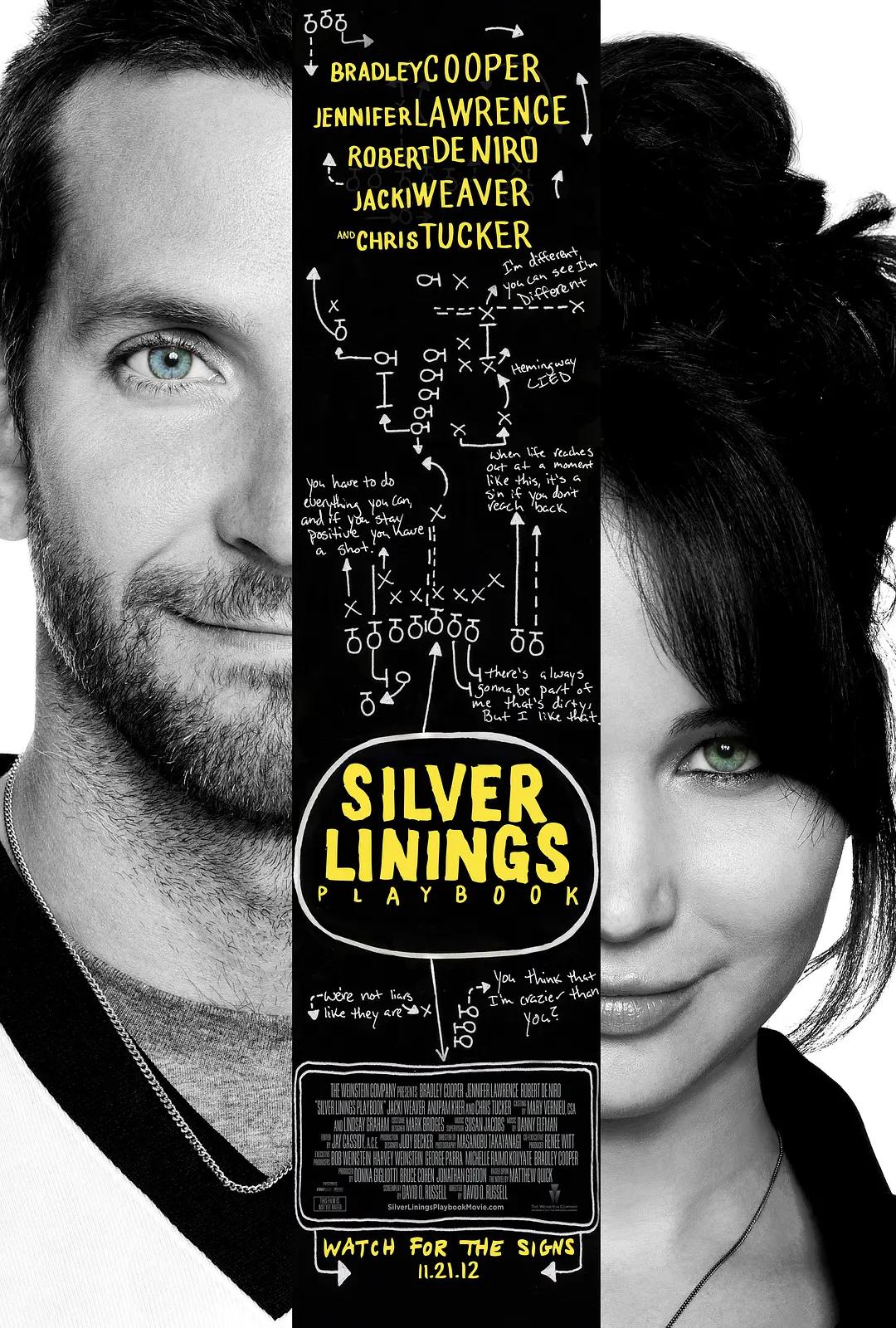 乌云背后的幸福线 Silver Linings Playbook影片海报