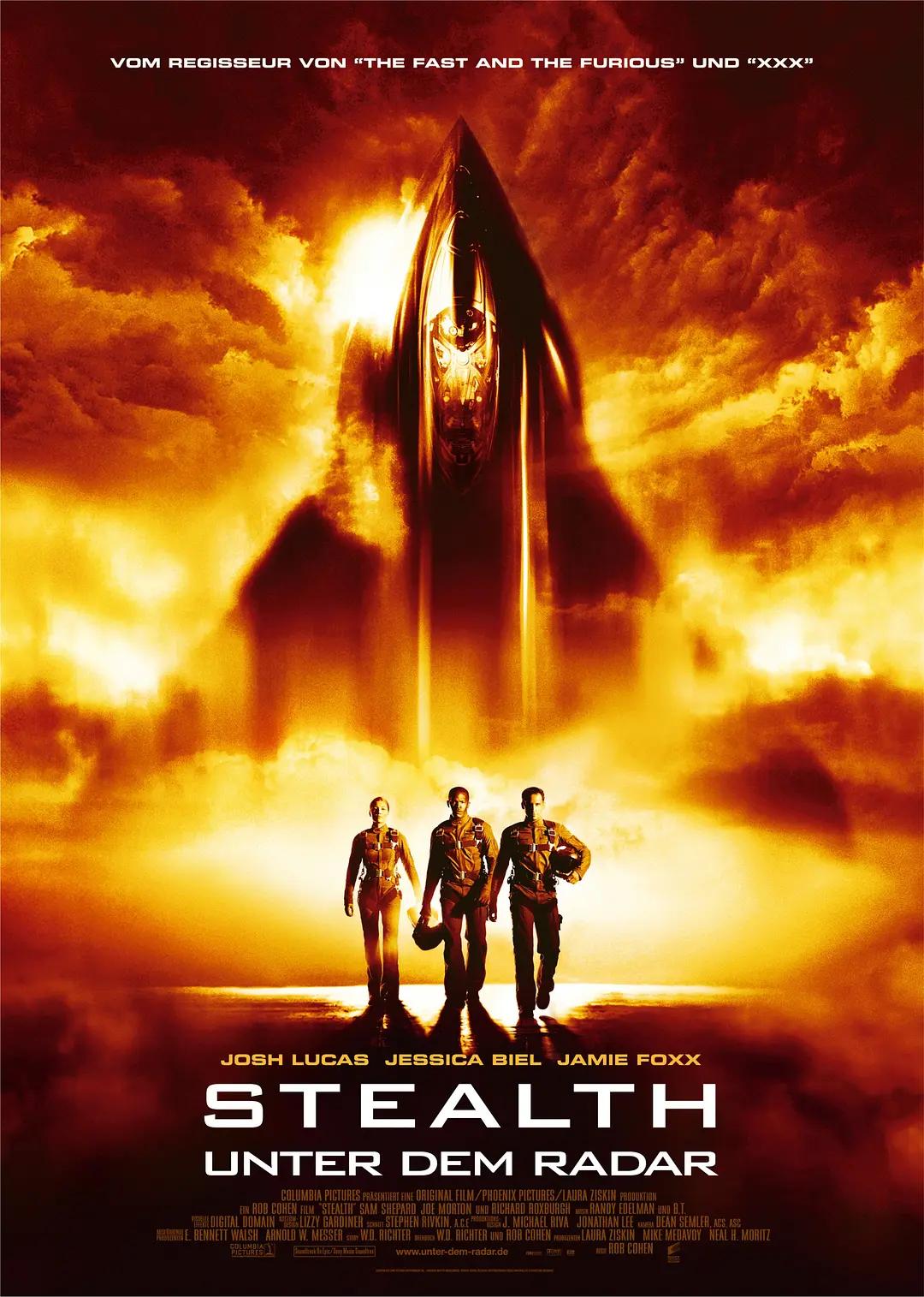 绝密飞行 Stealth影片海报