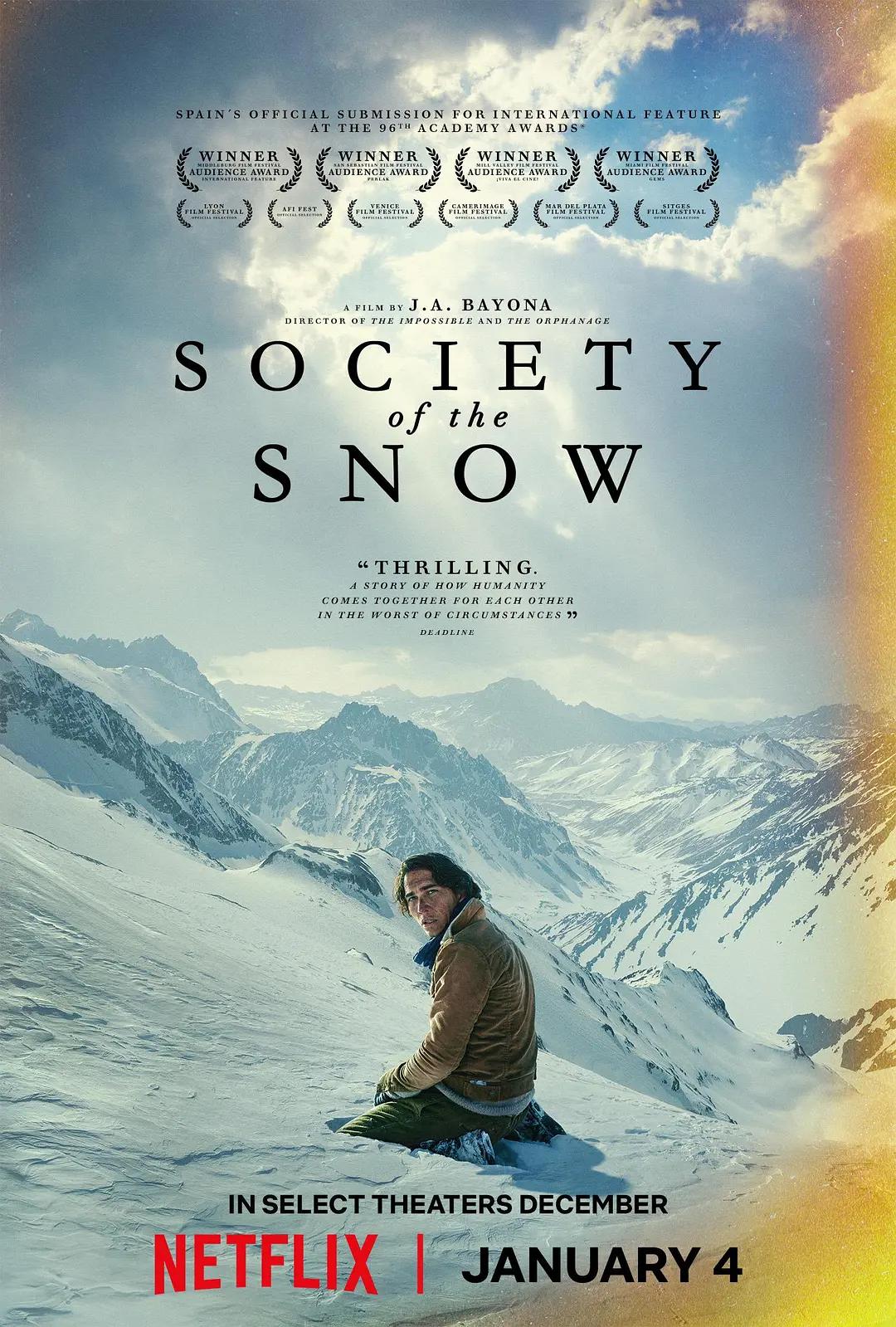 绝境盟约 La sociedad de la nieve影片海报