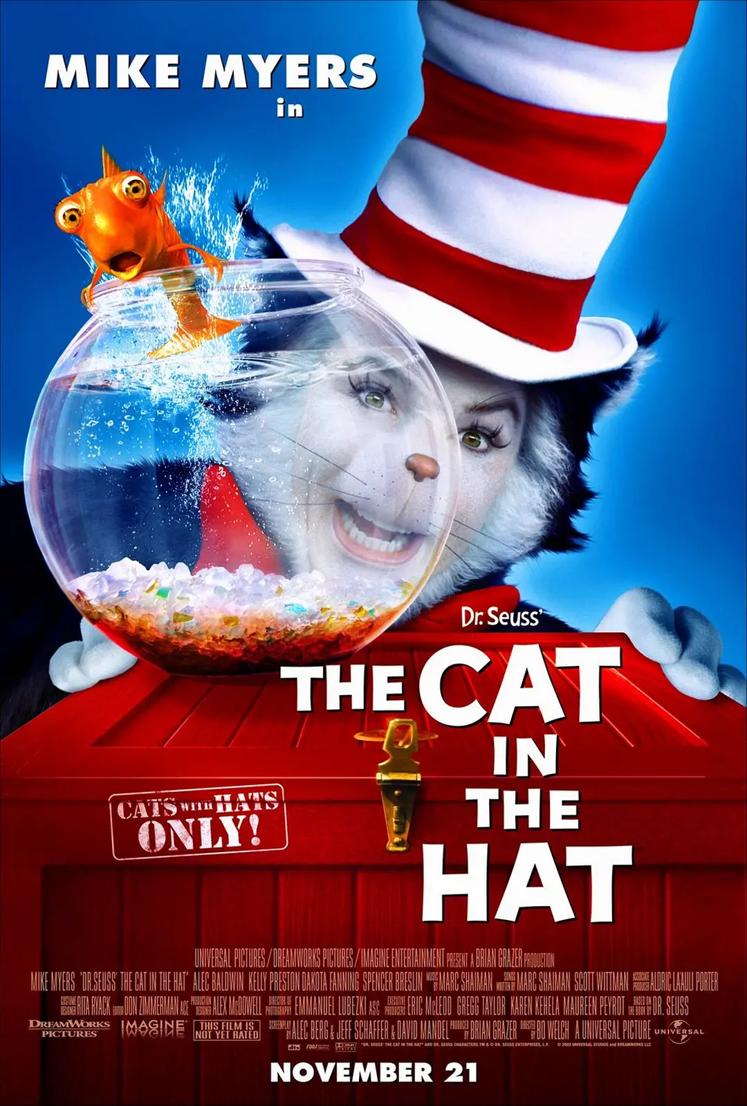 戴帽子的猫 The Cat in the Hat影片海报
