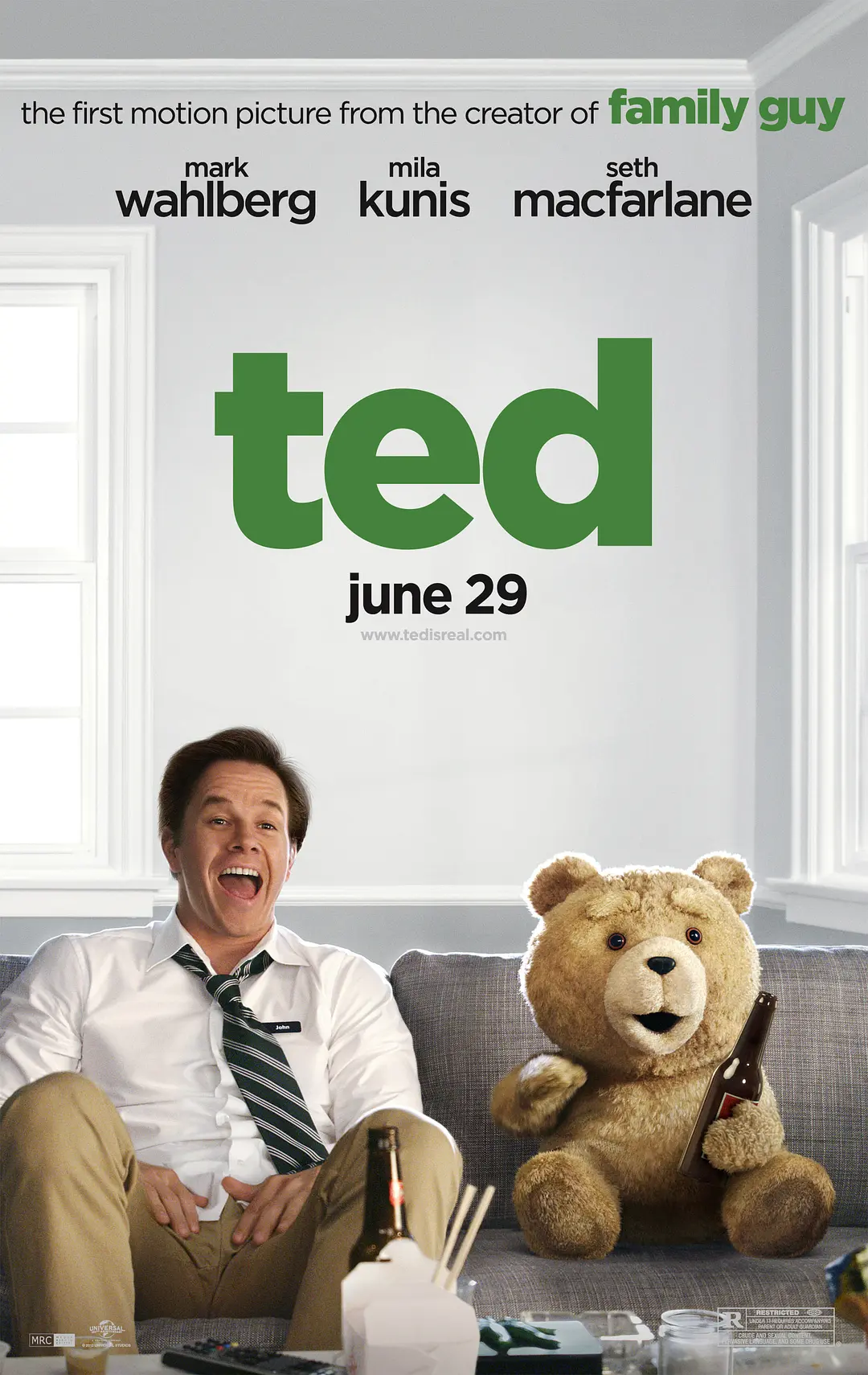泰迪熊 Ted影片海报