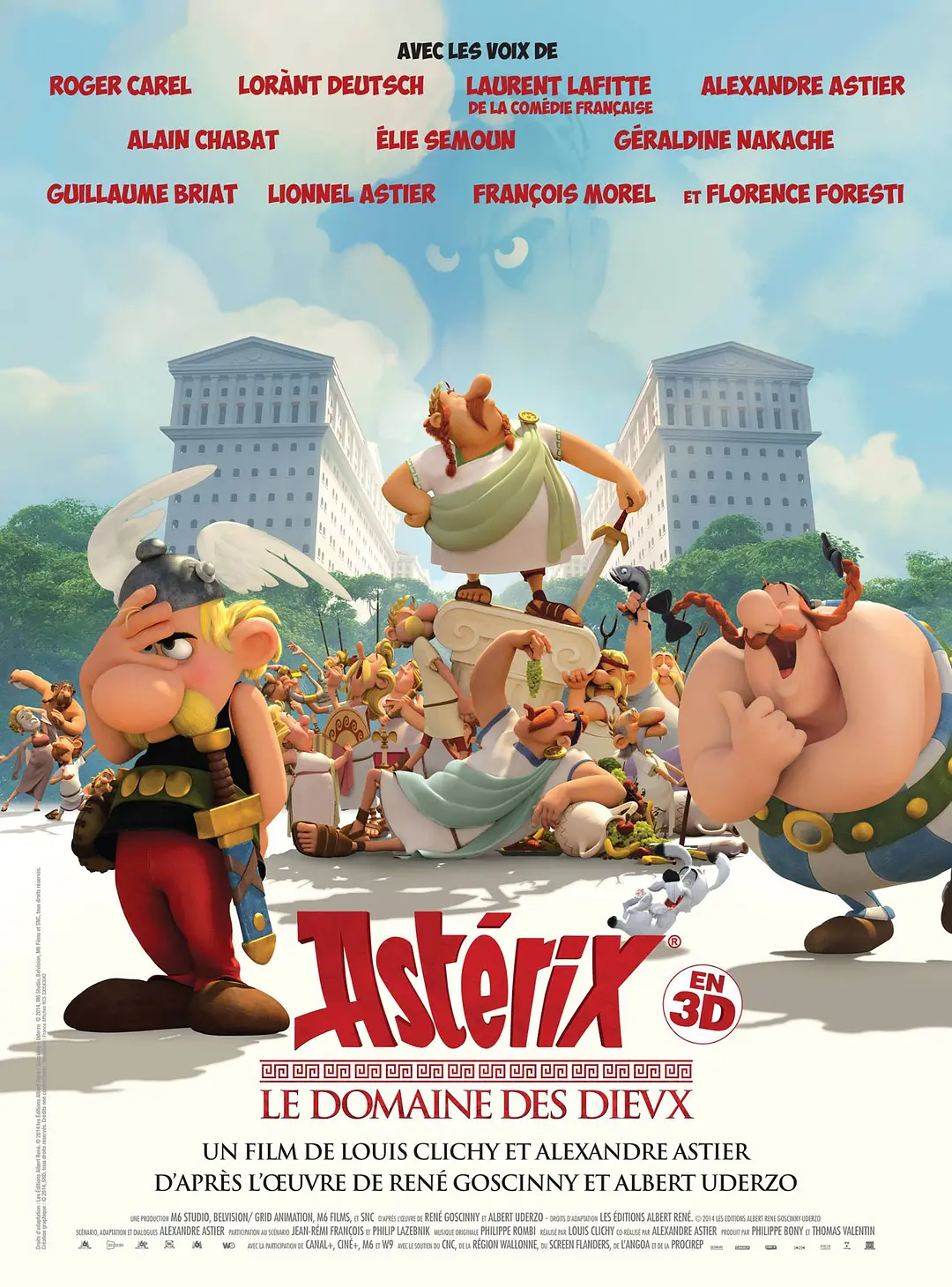 阿斯特里克斯历险记:诸神之宫殿 Astérix: Le domaine des dieux影片海报