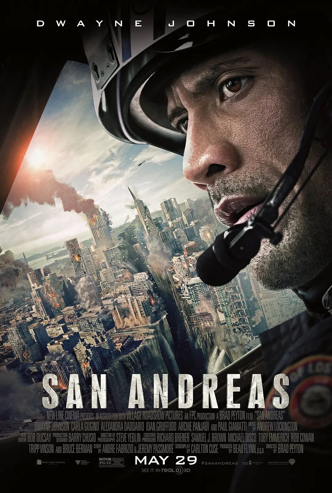 末日崩塌 San Andreas影片海报