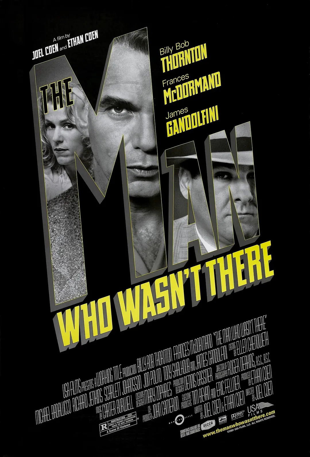 缺席的人 The Man Who Wasn't There影片海报