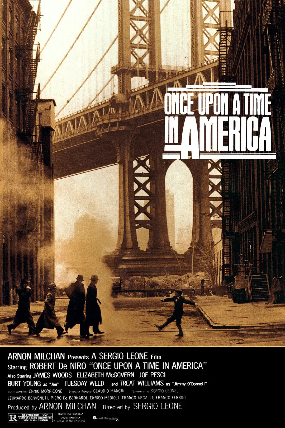 美国往事 Once Upon a Time in America影片海报