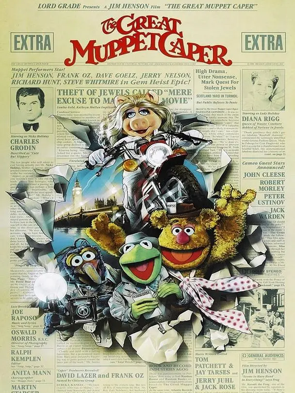 布偶的玩意 The Great Muppet Caper影片海报