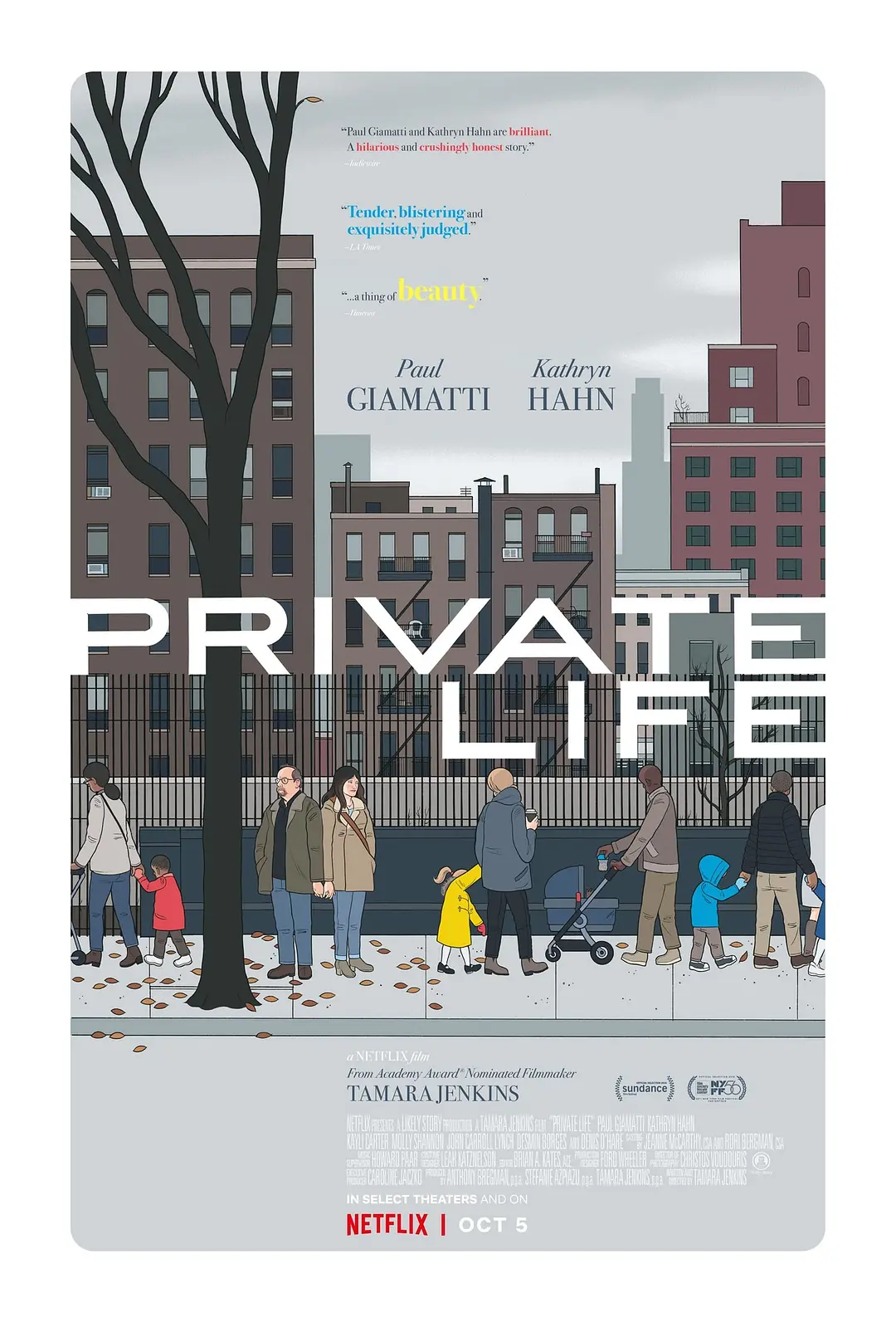 私人生活 Private Life影片海报