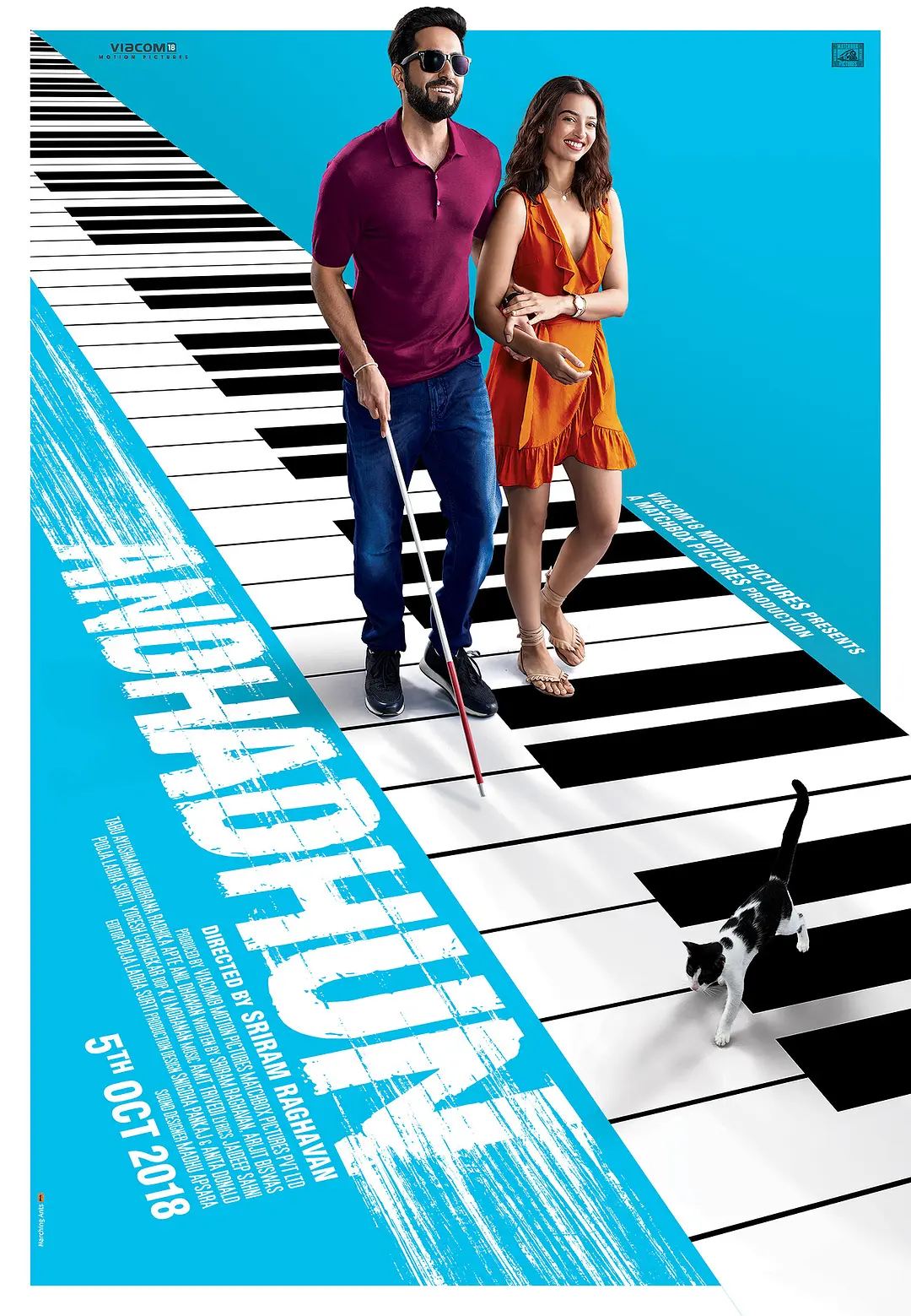 调音师 Andhadhun影片海报