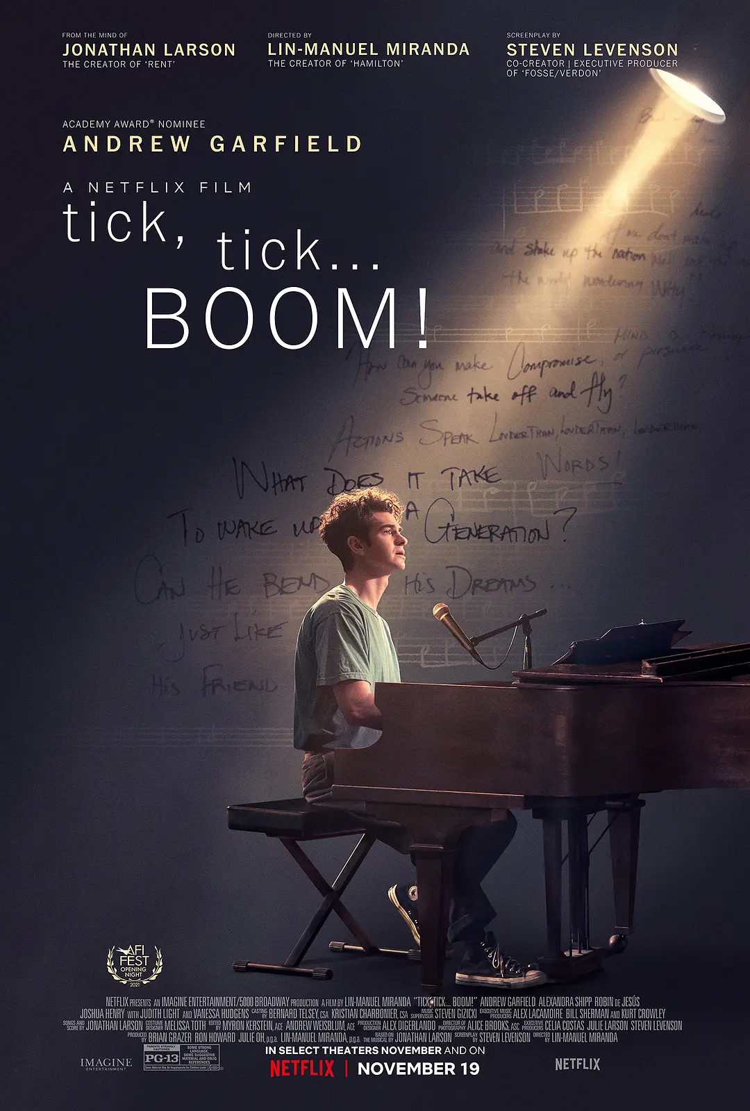 倒数时刻 Tick, Tick…Boom!影片海报