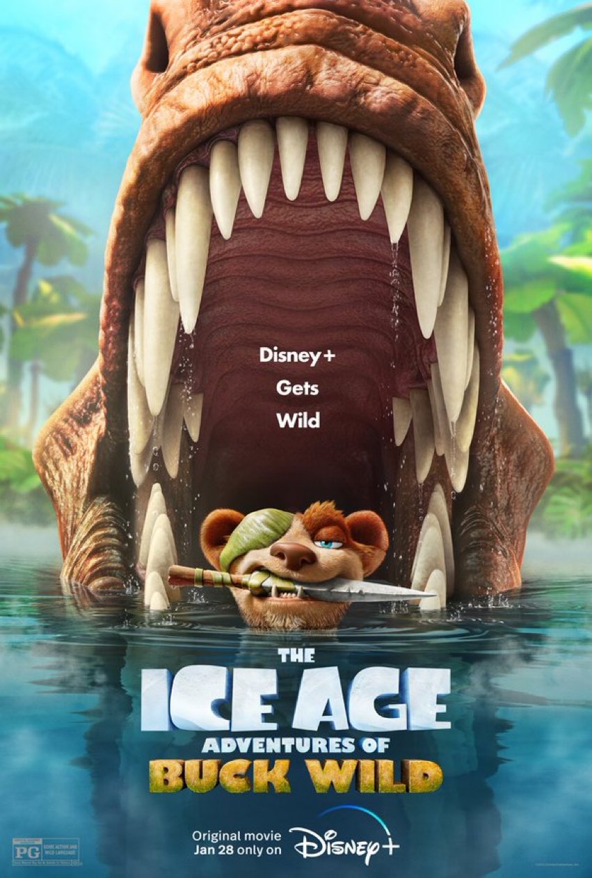 冰川时代:巴克·怀尔德的冒险之旅 The Ice Age Adventures of Buck Wild影片海报