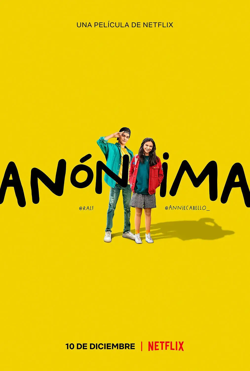 亲爱的匿名者 Anónima影片海报