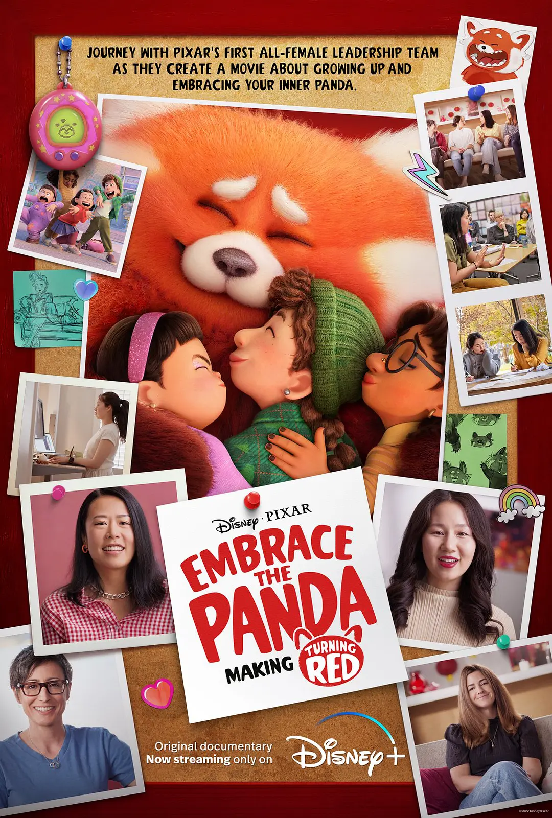 拥抱小熊猫:青春变形记背后的故事 Embrace the Panda: Making Turning Red影片海报