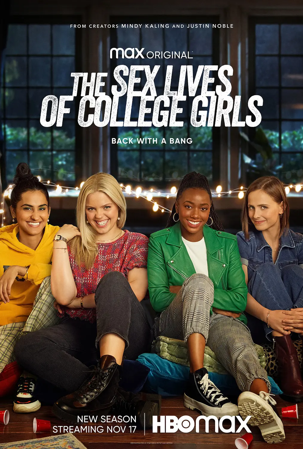 大学女生的性生活 第二季 The Sex Lives of College Girls Season 2影片海报