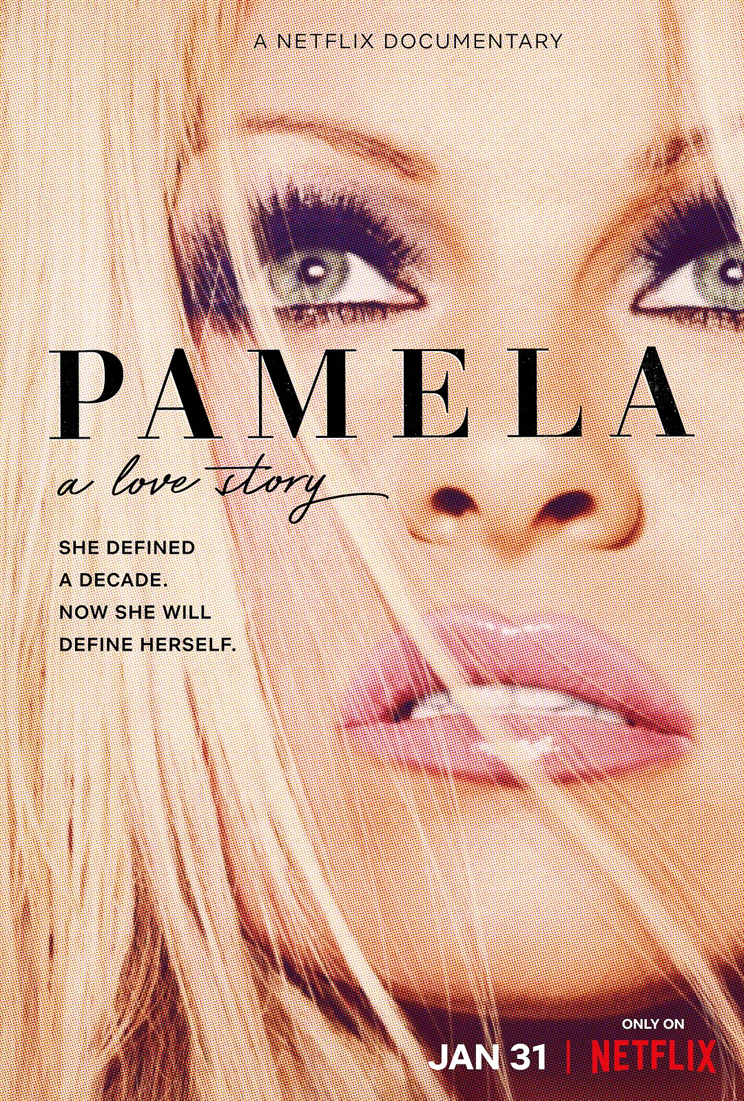帕米拉·安德森: 我的爱情故事 Pamela: A Love Story影片海报
