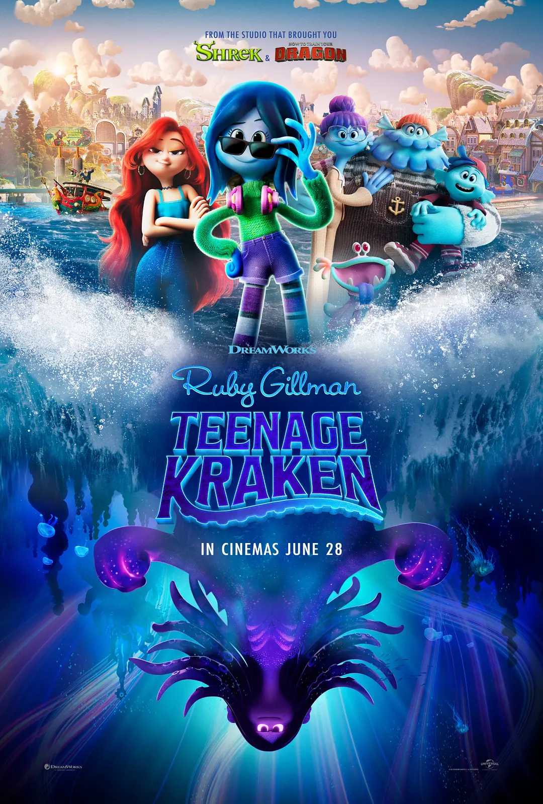 变身吉妹 Ruby Gillman, Teenage Kraken影片海报