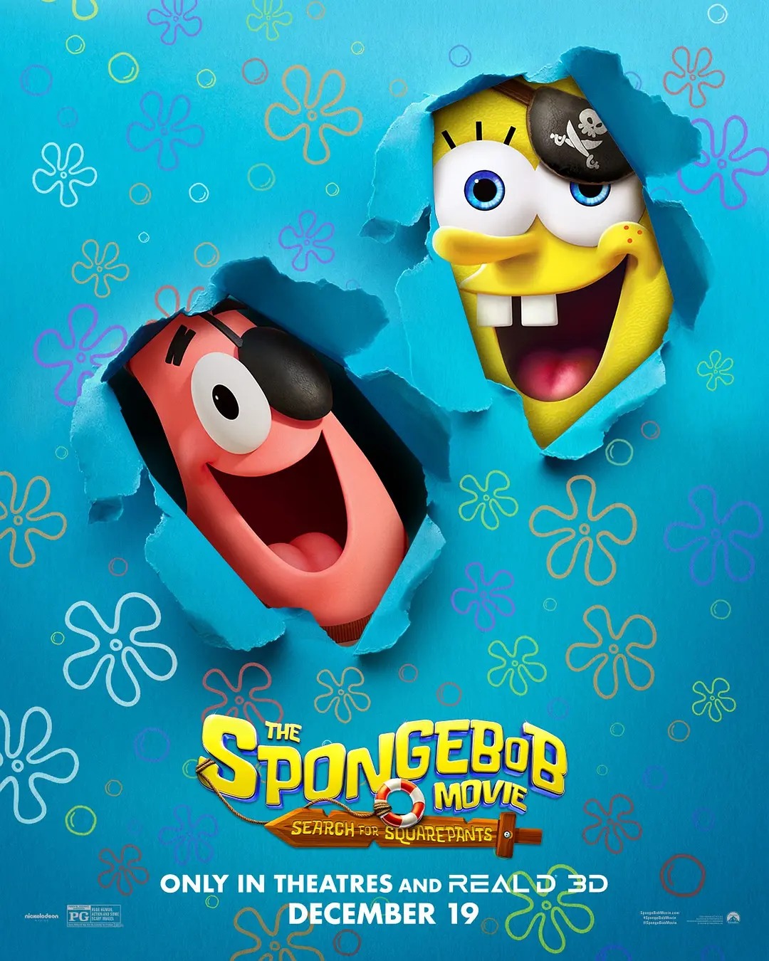海绵宝宝:深海大冒险 The SpongeBob Movie: Search for SquarePants影片海报