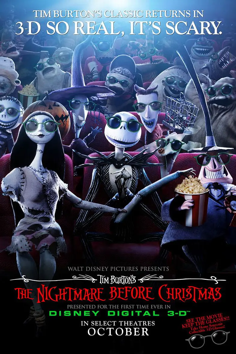 圣诞夜惊魂 The Nightmare Before Christmas影片海报